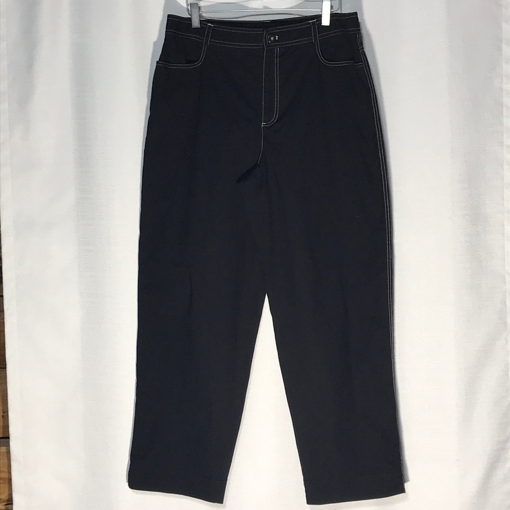 RAFAELLA Casual Black Pant
